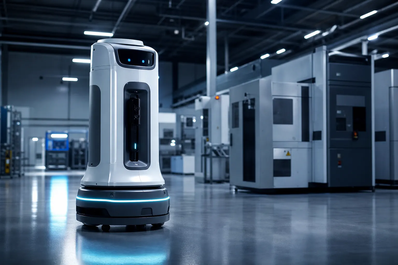 AIDeepBot 机器人在智能制造工厂